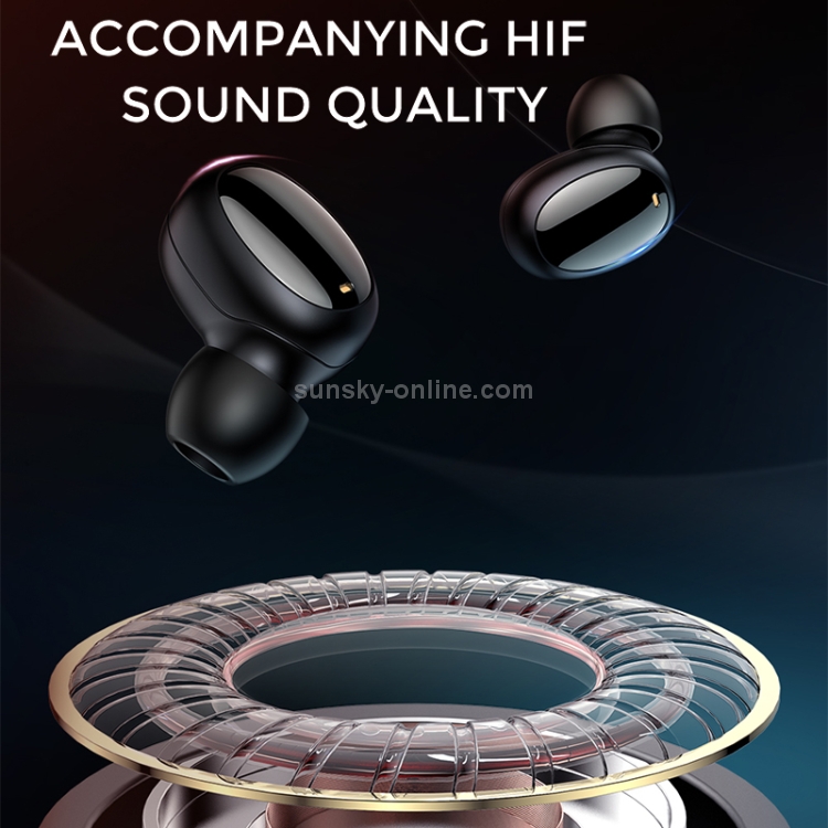 JOYROOM JR-T08 T Series Mini Wireless TWS Bluetooth Earphone(Black) JOYROOM JR-T08 T Series Mini Wireless TWS Bluetooth Earphone(Black)