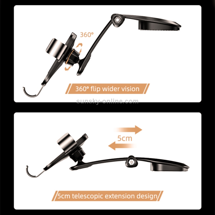 JOYROOM JR-ZS198 Guangying Series Car Dashboard Gravity Bracket(Black) JOYROOM JR-ZS198 Guangying Series Car Dashboard Gravity Bracket(Black)