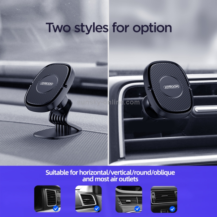 JOYROOM JR-ZS202 JR-ZS202 Magic Magnetic Series Air Outlet Car Bracket (Black) JOYROOM JR-ZS202 JR-ZS202 Magic Magnetic Series Air Outlet Car Bracket (Black)