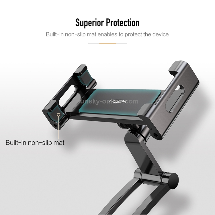 ROCK Universal Adjustable Suspensible Desktop Phone Tablet Stand(Black) ROCK Universal Adjustable Suspensible Desktop Phone Tablet Stand(Black)