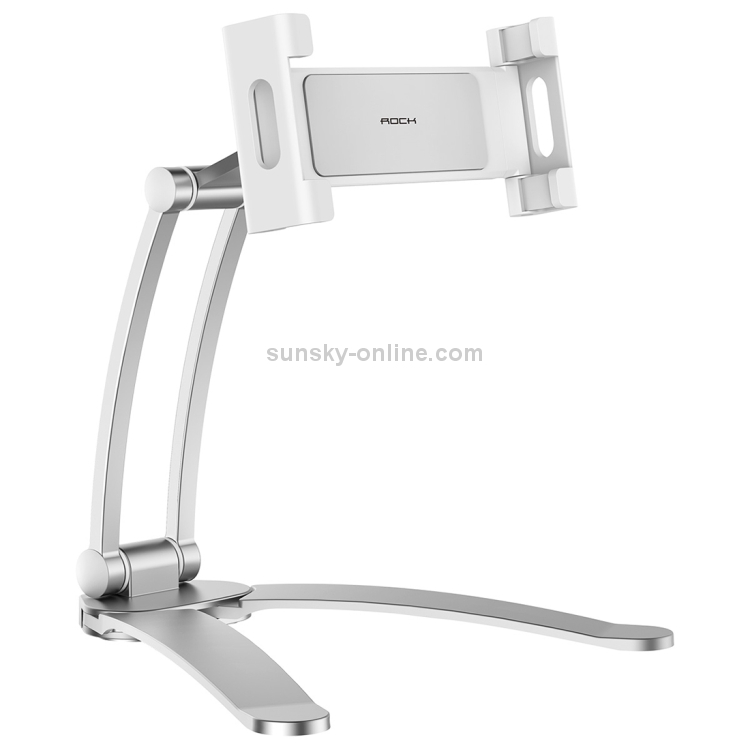 ROCK Universal Adjustable Suspensible Desktop Phone Tablet Stand(Silver) - 1