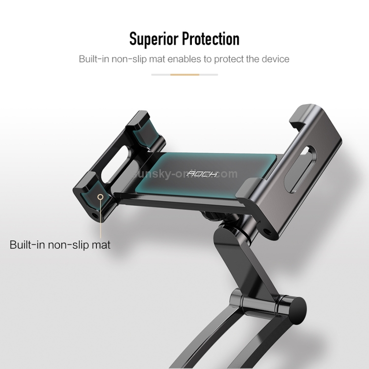 ROCK Universal Adjustable Suspensible Desktop Phone Tablet Stand(Silver) - 2