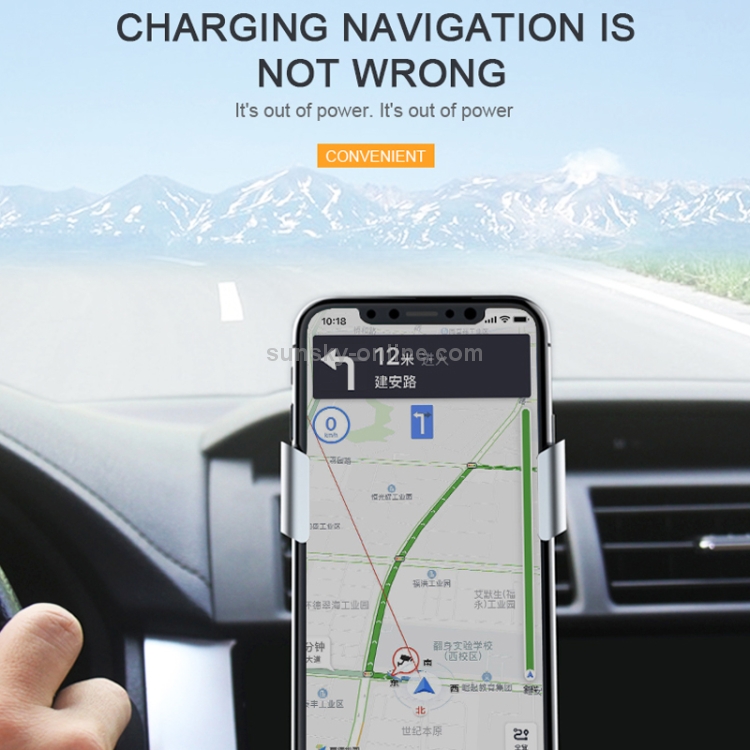 FC01 10W Car Fast Charging Wireless Charger(Black) FC01 10W Car Fast Charging Wireless Charger(Black)