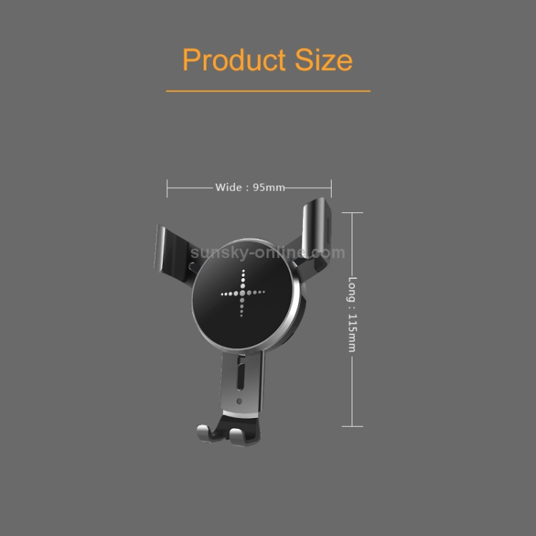 FC01 10W Car Fast Charging Wireless Charger(Black) FC01 10W Car Fast Charging Wireless Charger(Black)