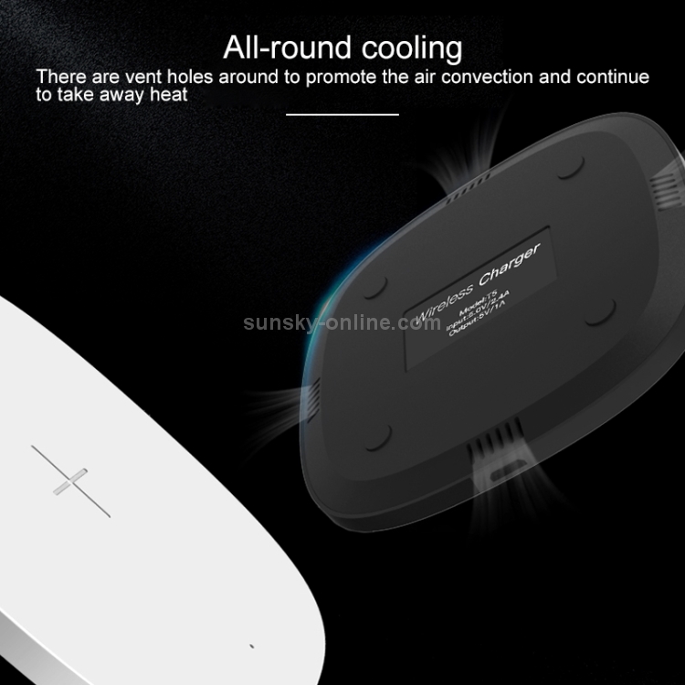 FT05 Desktop Intelligent 5W Rapid Wireless Charger Fast Chargering Pad (Black) FT05 Desktop Intelligent 5W Rapid Wireless Charger Fast Chargering Pad (Black)