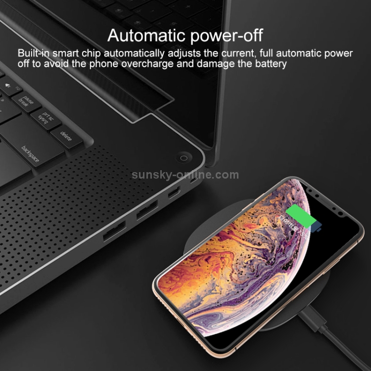 FT05 Desktop Intelligent 5W Rapid Wireless Charger Fast Chargering Pad (Black) FT05 Desktop Intelligent 5W Rapid Wireless Charger Fast Chargering Pad (Black)