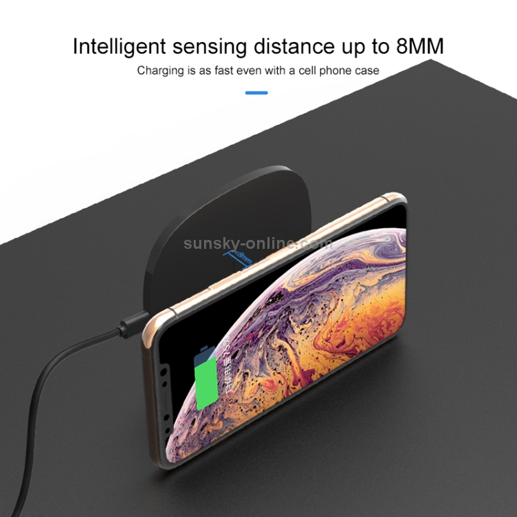 FT05 Desktop Intelligent 5W Rapid Wireless Charger Fast Chargering Pad (Black) FT05 Desktop Intelligent 5W Rapid Wireless Charger Fast Chargering Pad (Black)
