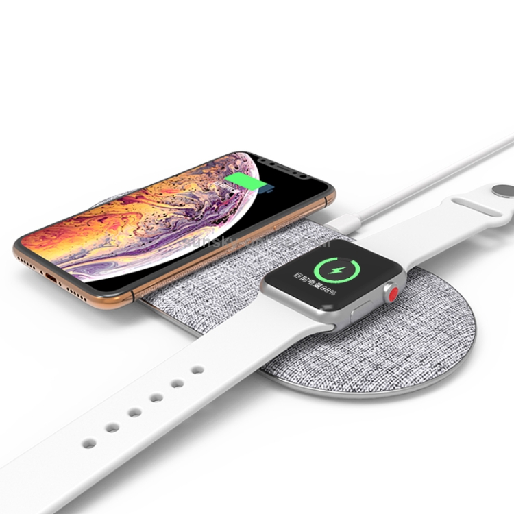 FT03-B Desktop Intelligent Rapid Wireless Charger Fast Chargering Pad ,10W+10W(White) FT03-B Desktop Intelligent Rapid Wireless Charger Fast Chargering Pad ,10W+10W(White)