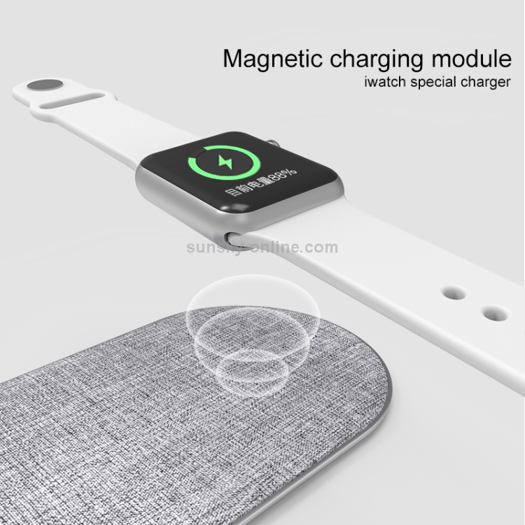 FT03-B Desktop Intelligent Rapid Wireless Charger Fast Chargering Pad ,10W+10W(White) FT03-B Desktop Intelligent Rapid Wireless Charger Fast Chargering Pad ,10W+10W(White)