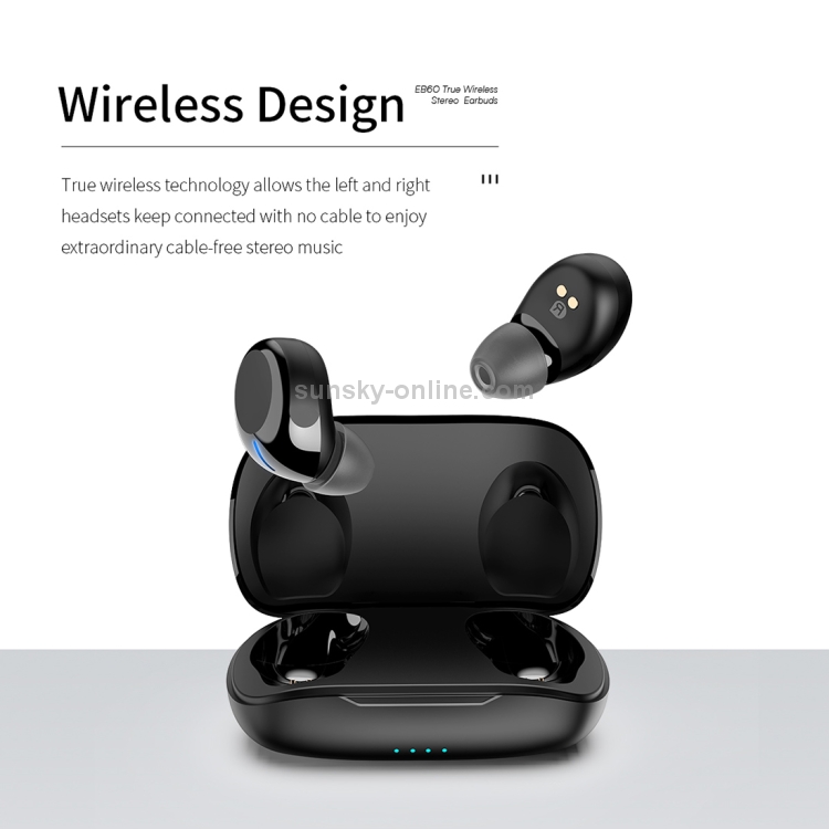 ROCK EB60 TWS Bluetooth 5.0 Mini Wireless Stereo Bluetooth Earphone(White) ROCK EB60 TWS Bluetooth 5.0 Mini Wireless Stereo Bluetooth Earphone(White)