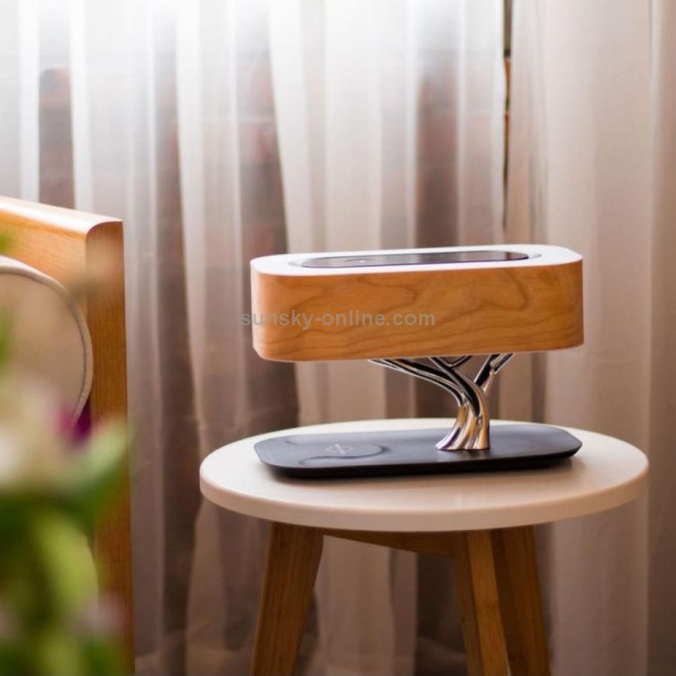 Tree Light Bluetooth Speaker Desk Lamp Phone Wireless Charger, AU Plug Tree Light Bluetooth Speaker Desk Lamp Phone Wireless Charger, AU Plug