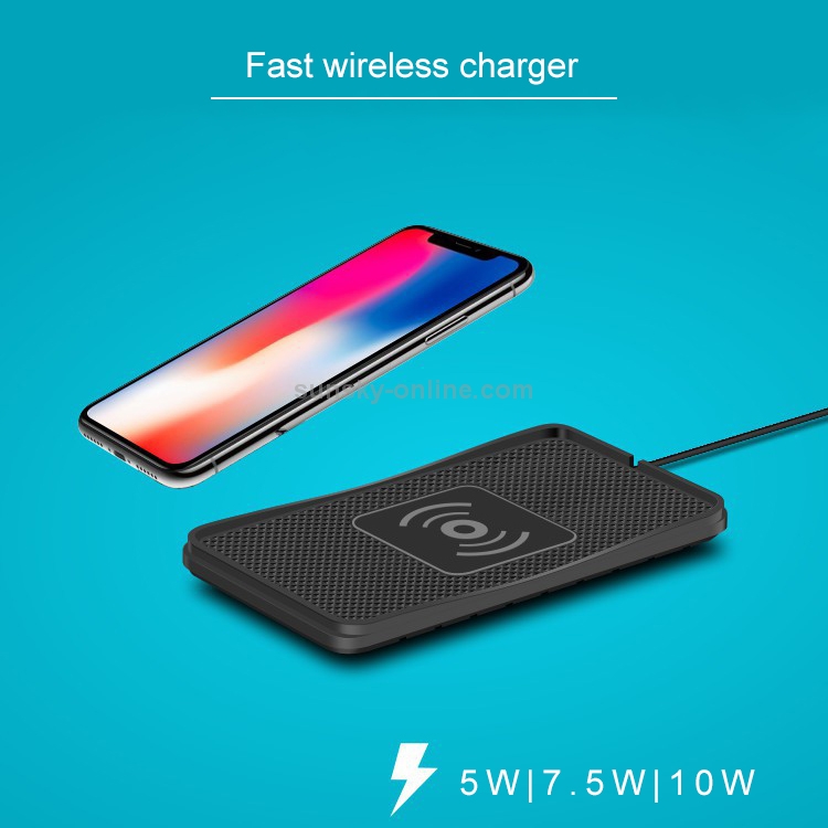 C3 QI Standard Vehicle Anti-skid Wireless Fast Charging Charger C3 QI Standard Vehicle Anti-skid Wireless Fast Charging Charger