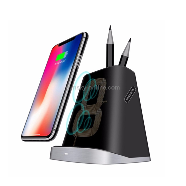 P8X QI Standard Multifunctional Wireless Charging Storage Box for Apple 8/X/XR/XS/XS MAX/8 Plus/QI Phone