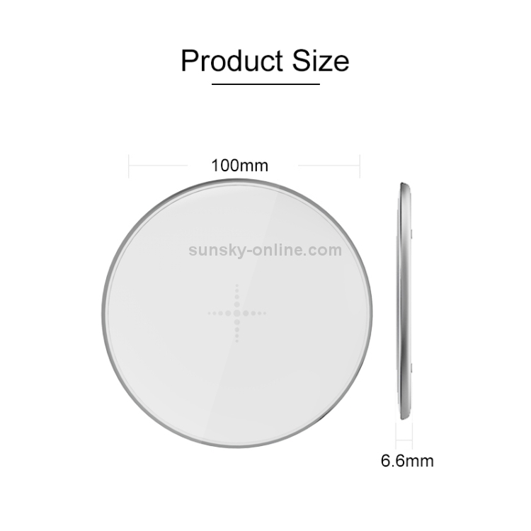 10W Desktop Intelligent Rapid Wireless Charger Fast Chargering Pad ABS & Aluminum Alloy & Packing Cloth,FT01-C(White) 10W Desktop Intelligent Rapid Wireless Charger Fast Chargering Pad ABS & Aluminum Alloy & Packing Cloth,FT01-C(White)