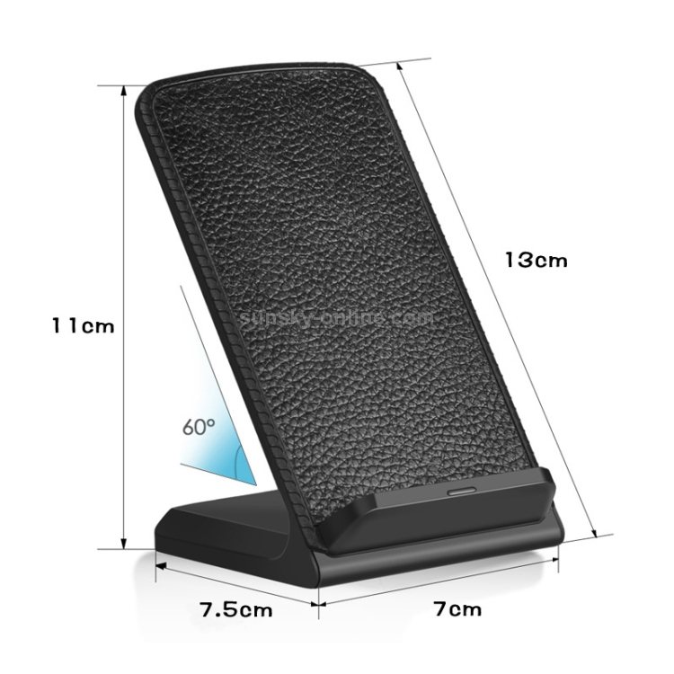 KEQU QI Standard Vertical Wireless Fast Charging Charger Desktop Mobile Phone Bracket KEQU QI Standard Vertical Wireless Fast Charging Charger Desktop Mobile Phone Bracket