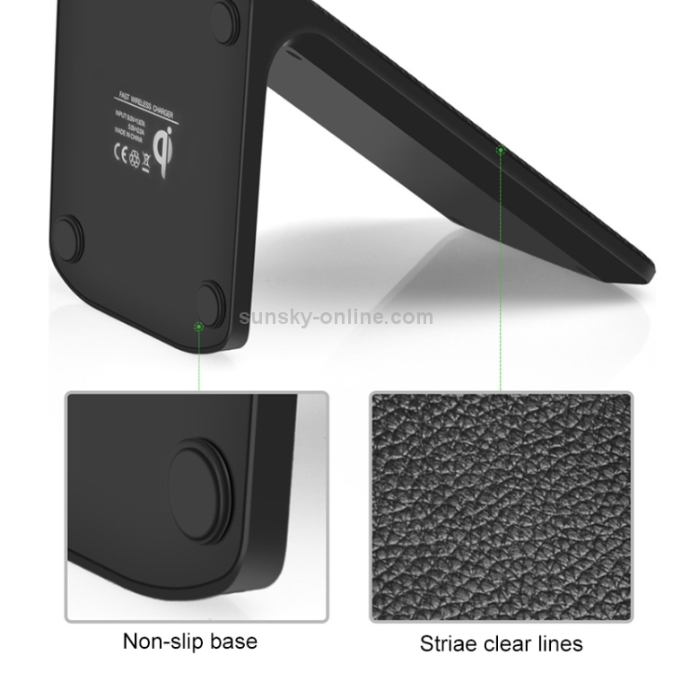KEQU QI Standard Vertical Wireless Fast Charging Charger Desktop Mobile Phone Bracket KEQU QI Standard Vertical Wireless Fast Charging Charger Desktop Mobile Phone Bracket