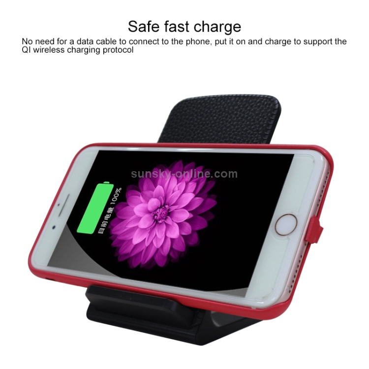 KEQU QI Standard Vertical Wireless Fast Charging Charger Desktop Mobile Phone Bracket KEQU QI Standard Vertical Wireless Fast Charging Charger Desktop Mobile Phone Bracket