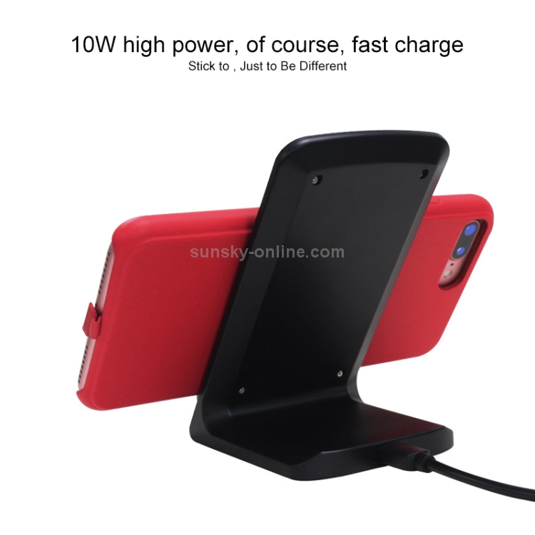 KEQU QI Standard Vertical Wireless Fast Charging Charger Desktop Mobile Phone Bracket KEQU QI Standard Vertical Wireless Fast Charging Charger Desktop Mobile Phone Bracket
