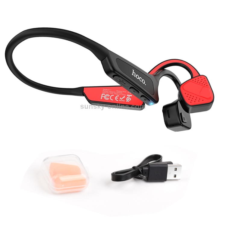 HOCO S17 Wise Sound Bone Conduction Bluetooth Earphone(Black) HOCO S17 Wise Sound Bone Conduction Bluetooth Earphone(Black)