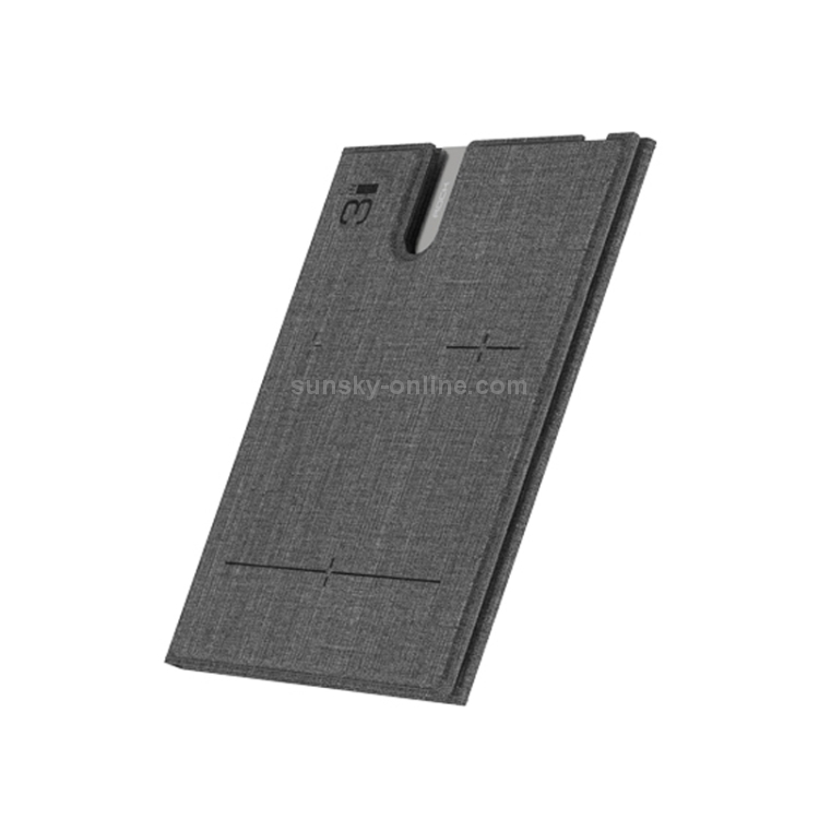 ROCK 3 in 1 Leather Portable Folding Wireless Charger for iPhone + iWatch + AirPods (Grey) ROCK 3 in 1 Leather Portable Folding Wireless Charger for iPhone + iWatch + AirPods (Grey)