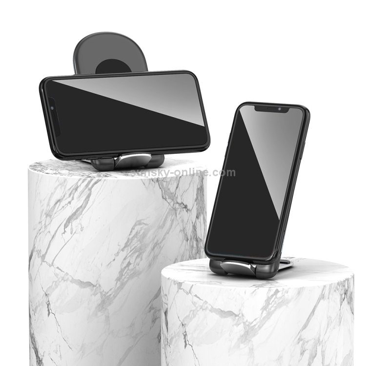 ROCK W30 15W Mobile Phone Wireless Charger Foldable Desktop Holder (Black) ROCK W30 15W Mobile Phone Wireless Charger Foldable Desktop Holder (Black)