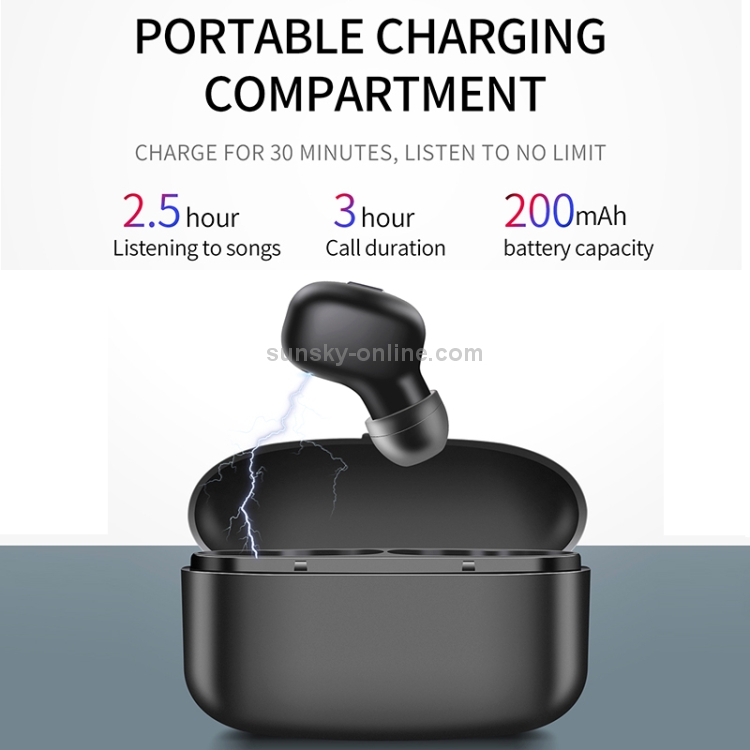 K03 TWS Bluetooth 5.0 Wireless Headset with Charging Box(Red) K03 TWS Bluetooth 5.0 Wireless Headset with Charging Box(Red)