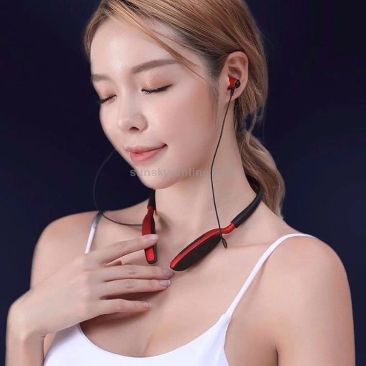 D01 Bluetooth 5.0 Hanging Neck Sports Wireless In-ear Bluetooth Earphone (Red) D01 Bluetooth 5.0 Hanging Neck Sports Wireless In-ear Bluetooth Earphone (Red)