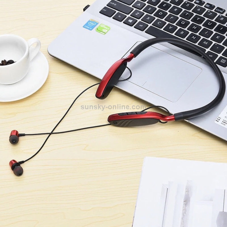 D01 Bluetooth 5.0 Hanging Neck Sports Wireless In-ear Bluetooth Earphone (Red) D01 Bluetooth 5.0 Hanging Neck Sports Wireless In-ear Bluetooth Earphone (Red)