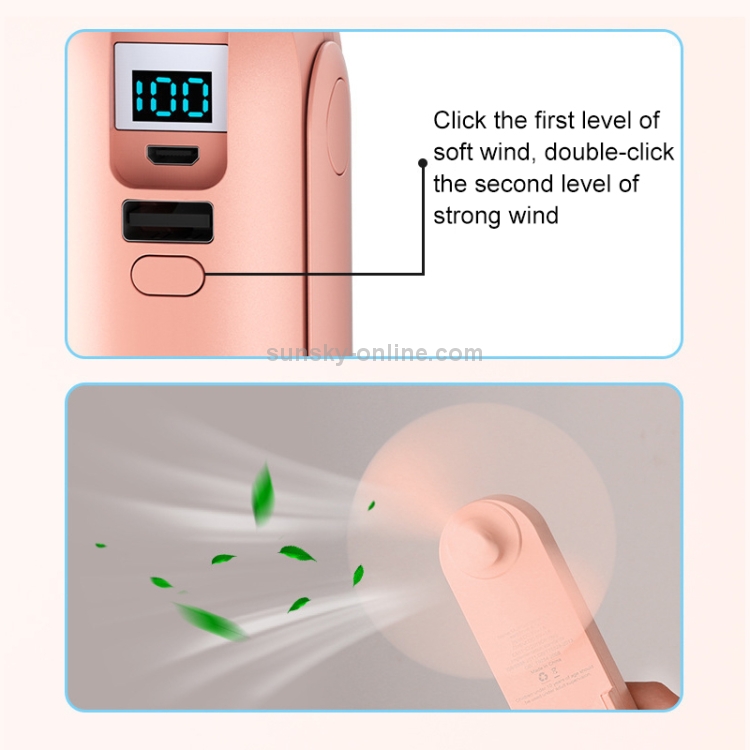 F7 Fingerprint Type Multifunctional CVC 8.0 Noise Reduction Bluetooth Earphone Handheld Foldable Mini USB Fan(Blue) F7 Fingerprint Type Multifunctional CVC 8.0 Noise Reduction Bluetooth Earphone Handheld Foldable Mini USB Fan(Blue)