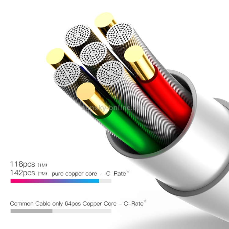 JOYROOM JR-S113 Ben Series 2A 8 Pin Quick Charging Cable, Upgrade Version, Length : 25cm (White) JOYROOM JR-S113 Ben Series 2A 8 Pin Quick Charging Cable, Upgrade Version, Length : 25cm (White)