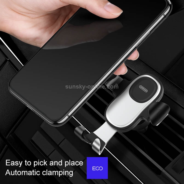 JOYROOM JR-ZS193 Car Air Outlet Gravity Phone Bracket (Tarnish) JOYROOM JR-ZS193 Car Air Outlet Gravity Phone Bracket (Tarnish)