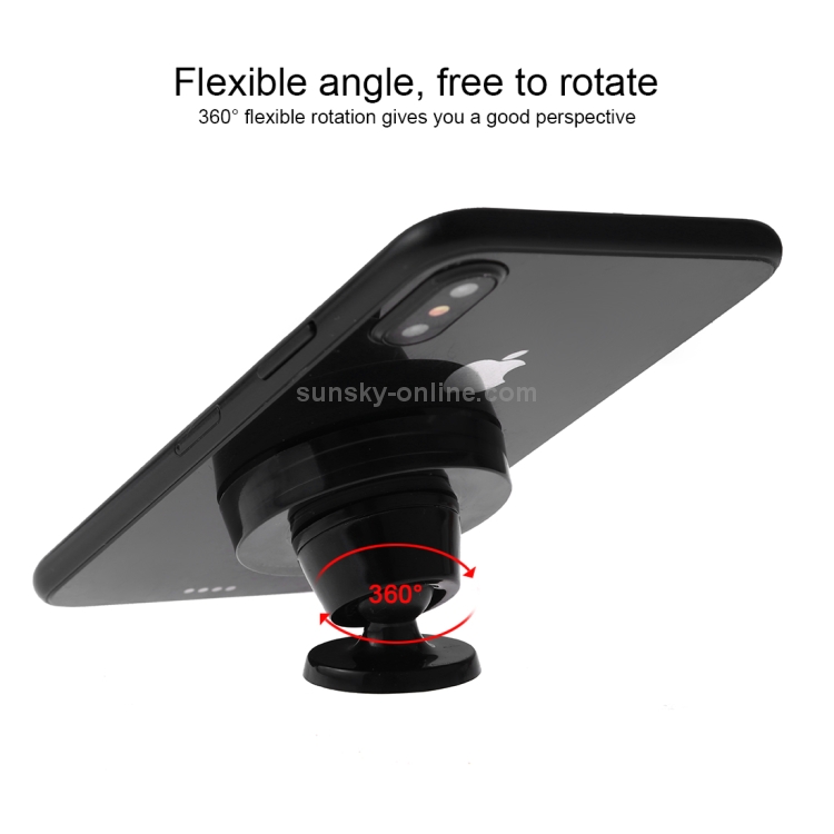 O-CRYSTAL Q005 Magnetic Car Air Outlet Mobile Phone Holder with 3M Sticker(Black) O-CRYSTAL Q005 Magnetic Car Air Outlet Mobile Phone Holder with 3M Sticker(Black)