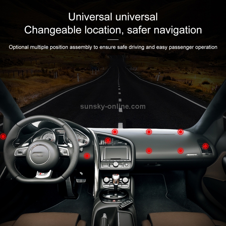O-CRYSTAL Q005 Magnetic Car Air Outlet Mobile Phone Holder with 3M Sticker(Black) O-CRYSTAL Q005 Magnetic Car Air Outlet Mobile Phone Holder with 3M Sticker(Black)