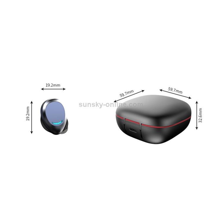 U9 TWS Bluetooth Earphone with Magnetic Charging Box, Support Call & Battery Display Function(Black) U9 TWS Bluetooth Earphone with Magnetic Charging Box, Support Call & Battery Display Function(Black)