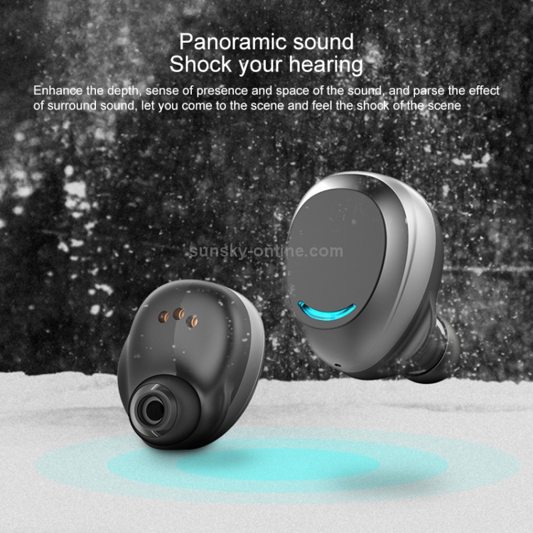 U9 TWS Bluetooth Earphone with Magnetic Charging Box, Support Call & Battery Display Function(Black) U9 TWS Bluetooth Earphone with Magnetic Charging Box, Support Call & Battery Display Function(Black)
