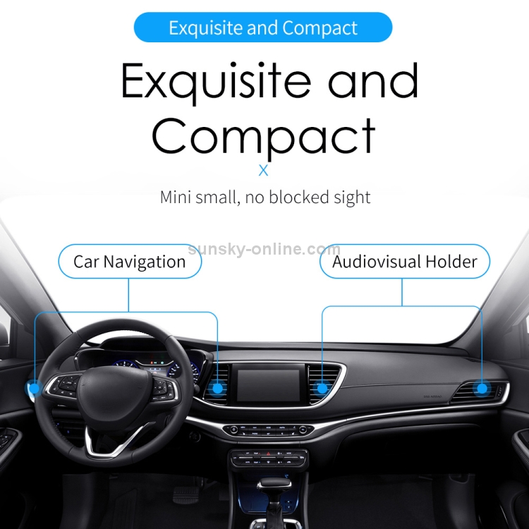 Mcdodo CM-5430 Dolphin Series Magnetic Car Vent Mount Holder with Aroma(Black) Mcdodo CM-5430 Dolphin Series Magnetic Car Vent Mount Holder with Aroma(Black)