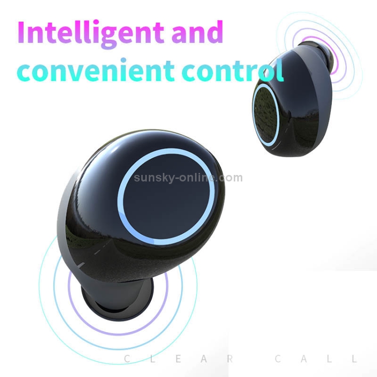 Bluetooth 5.0 Mini Wireless Sport Wrist Bluetooth Earphone (Black) Bluetooth 5.0 Mini Wireless Sport Wrist Bluetooth Earphone (Black)