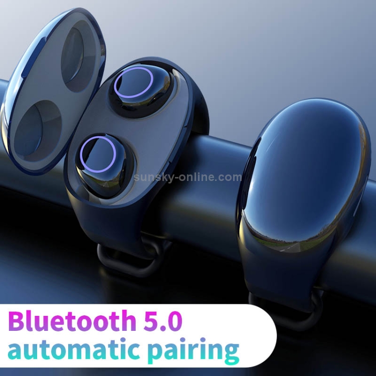 Bluetooth 5.0 Mini Wireless Sport Wrist Bluetooth Earphone (Black) Bluetooth 5.0 Mini Wireless Sport Wrist Bluetooth Earphone (Black)