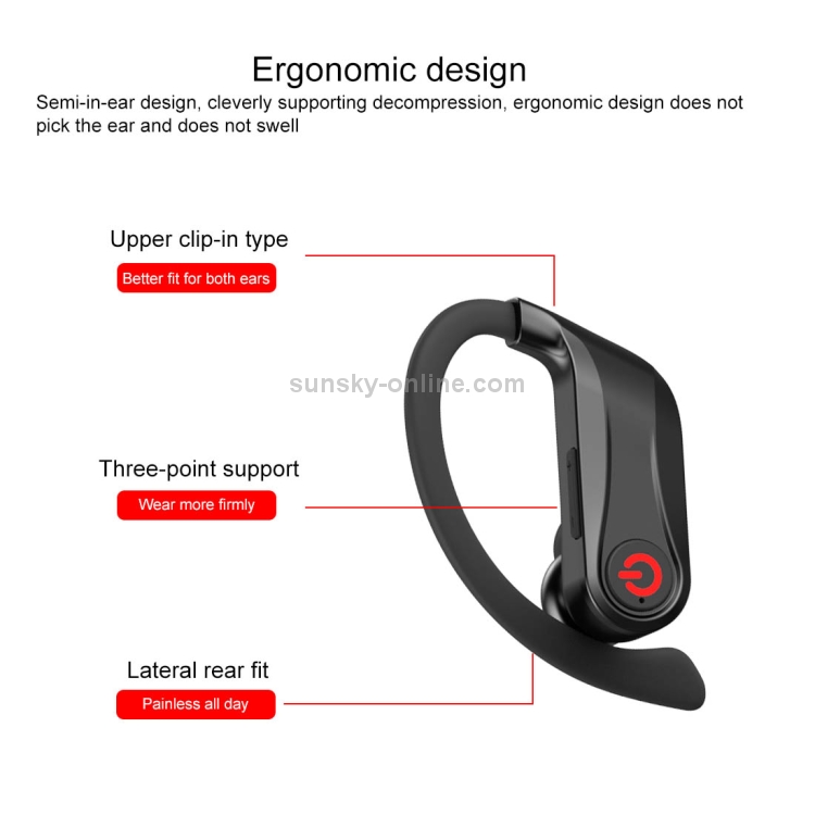 HBQ-Q62 TWS Bluetooth 5.0 Wireless Stereo Bluetooth Earphone with Charging Box & Digital LED Light, Support Siri(Black) HBQ-Q62 TWS Bluetooth 5.0 Wireless Stereo Bluetooth Earphone with Charging Box & Digital LED Light, Support Siri(Black)