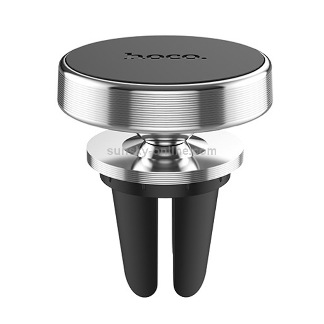 hoco CA47 Portable Car Air Outlet Metal Magnetic Holder(Silver) hoco CA47 Portable Car Air Outlet Metal Magnetic Holder(Silver)