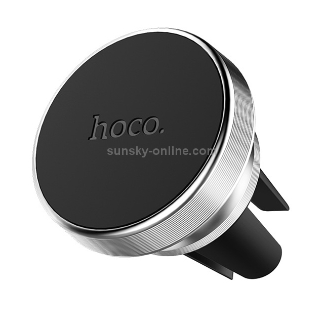hoco CA47 Portable Car Air Outlet Metal Magnetic Holder(Silver) hoco CA47 Portable Car Air Outlet Metal Magnetic Holder(Silver)