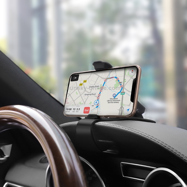 hoco CA50 Portable Car Dashboard Holder (Black Silver) hoco CA50 Portable Car Dashboard Holder (Black Silver)