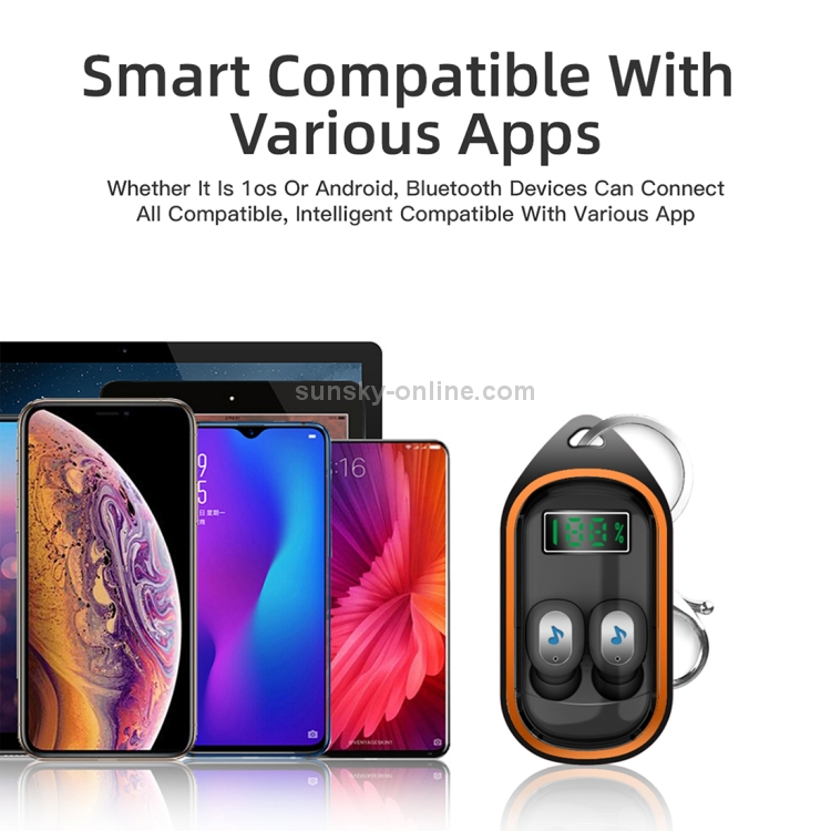 X21S TWS IPX5 Waterproof Bluetooth 5.0 Wireless Bluetooth Earphone with Slide-type Charging Box & LED Liquid Crystal Display, Support Binaural Calls(Black) X21S TWS IPX5 Waterproof Bluetooth 5.0 Wireless Bluetooth Earphone with Slide-type Charging Box & LED Liquid Crystal Display, Support Binaural Calls(Black)