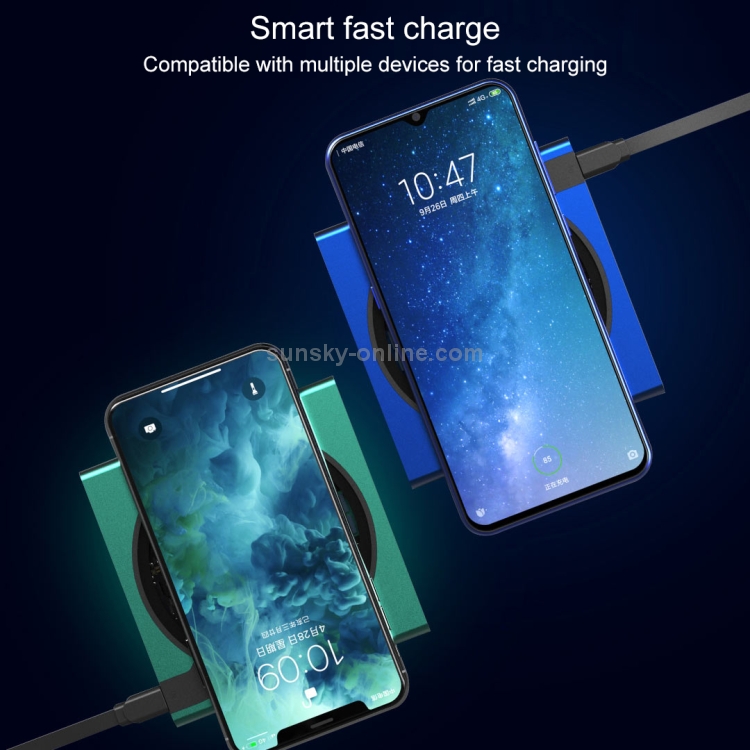 Original Xiaomi Youpin VH Explore Edition 10W Qi Standard Smart Wireless Charger with LED Indicator Light (Green) Original Xiaomi Youpin VH Explore Edition 10W Qi Standard Smart Wireless Charger with LED Indicator Light (Green)