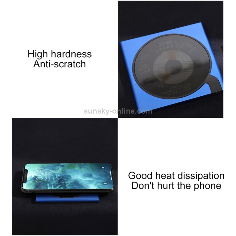 Original Xiaomi Youpin VH Explore Edition 10W Qi Standard Smart Wireless Charger with LED Indicator Light (Green) Original Xiaomi Youpin VH Explore Edition 10W Qi Standard Smart Wireless Charger with LED Indicator Light (Green)