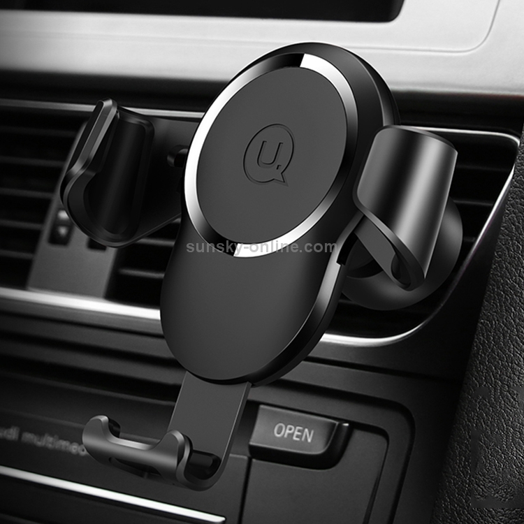 USAMS US-CD47 Gravity Sensing Car Mount Qi Standard Wireless Charger, Suitable for 4.0-6.0 inch Smartphones (Black) USAMS US-CD47 Gravity Sensing Car Mount Qi Standard Wireless Charger, Suitable for 4.0-6.0 inch Smartphones (Black)