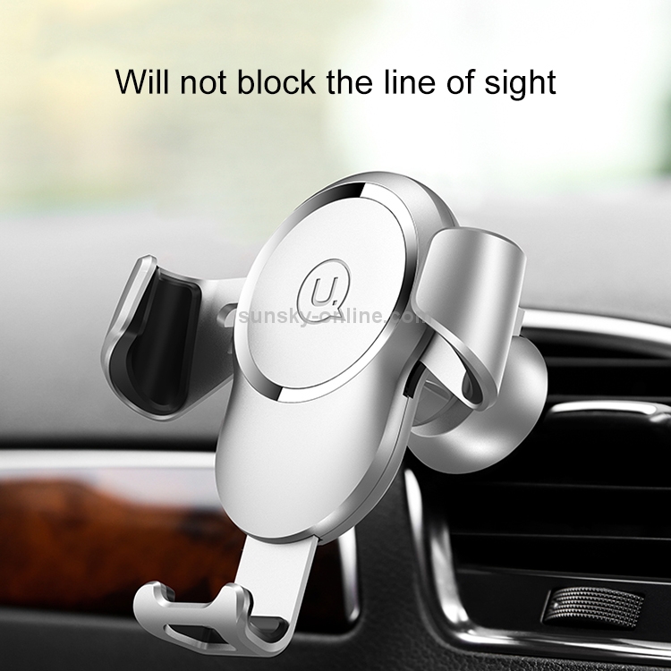 USAMS US-CD47 Gravity Sensing Car Mount Qi Standard Wireless Charger, Suitable for 4.0-6.0 inch Smartphones (Black) USAMS US-CD47 Gravity Sensing Car Mount Qi Standard Wireless Charger, Suitable for 4.0-6.0 inch Smartphones (Black)