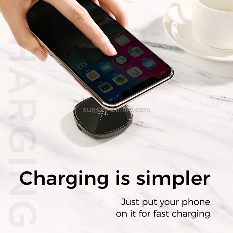 JOYROOM JR-A20 10W Mini Square Wireless Charger (Red) JOYROOM JR-A20 10W Mini Square Wireless Charger (Red)