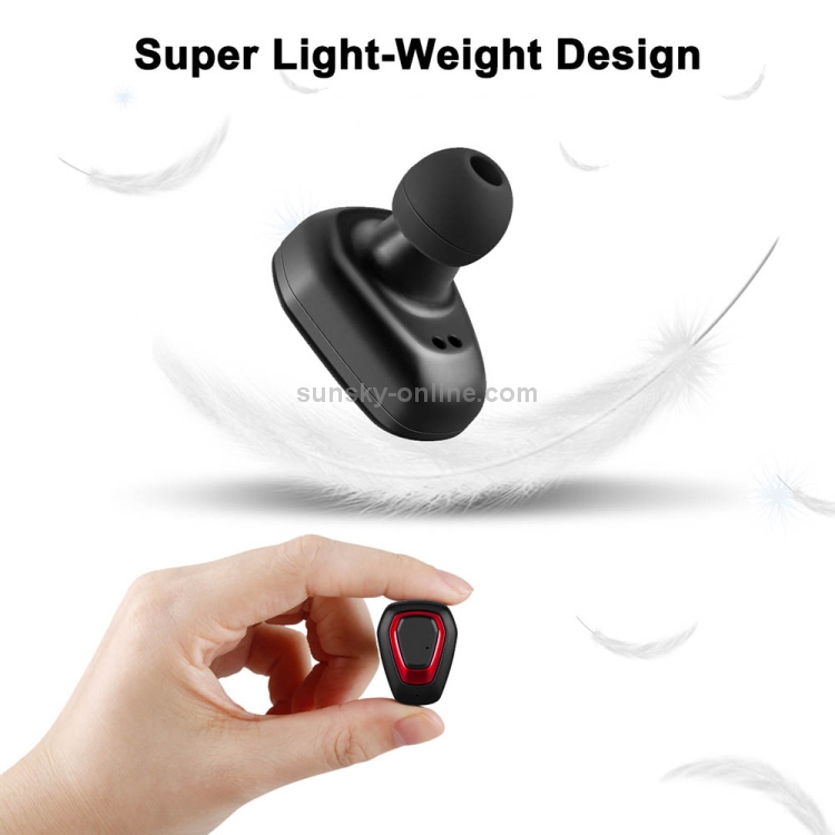 A7 TWS Bluetooth 5.0 Twin Wireless Bluetooth Earphone with Charging Box, Support Call(Black Red) A7 TWS Bluetooth 5.0 Twin Wireless Bluetooth Earphone with Charging Box, Support Call(Black Red)
