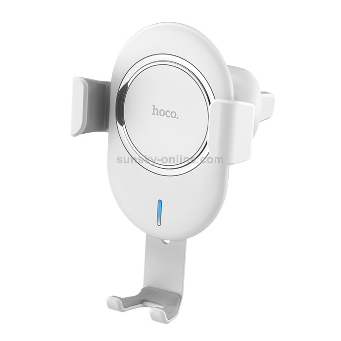 hoco CW17 Sage Series In-Car Stand Qi Standard Wireless Fast Charger (White) hoco CW17 Sage Series In-Car Stand Qi Standard Wireless Fast Charger (White)